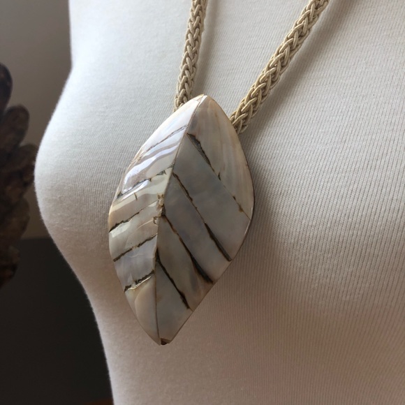Sandy Designs Shell Shield Necklace - Picture 6 of 12